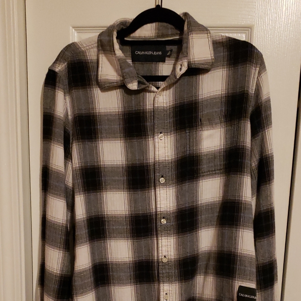 Calvin Klein Long Sleeve Flannel